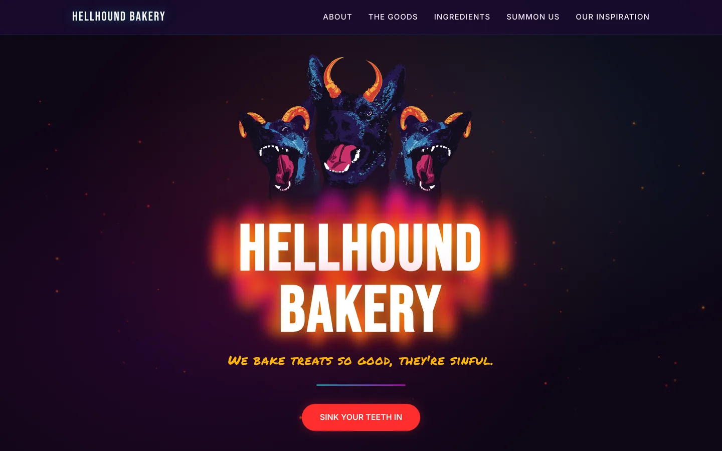 Hellhound Bakery — hero